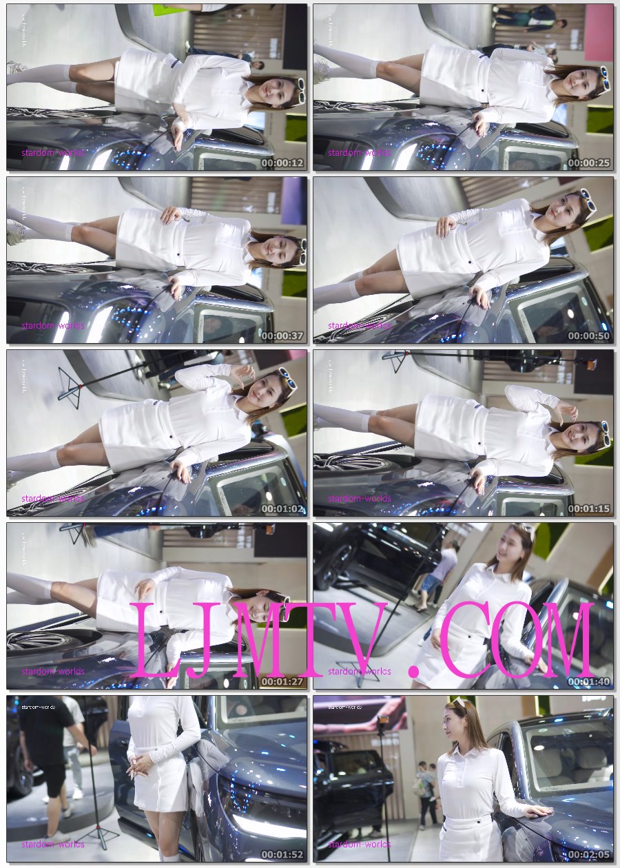 2025东莞春季车展美女车模BeautylegRacingModel43