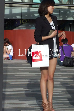 海阔天空热裤街拍视频102部合集性感热裤OL勾很深-03