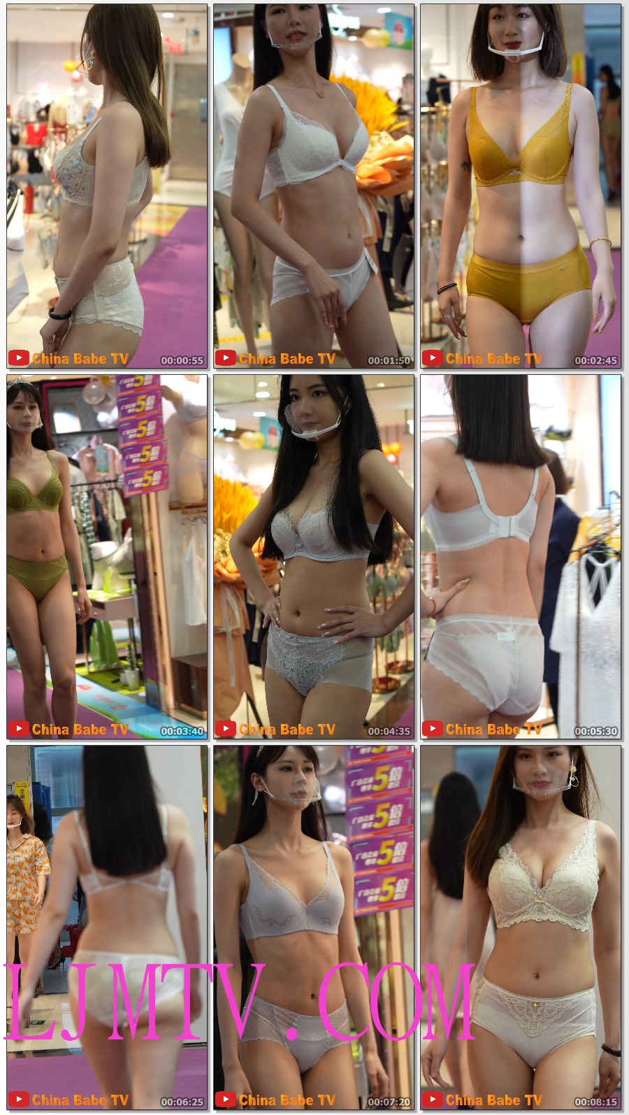 4K内衣秀60P2022六一八狂欢节-广百之夜伊维斯美胸内衣秀Part1美胸元素