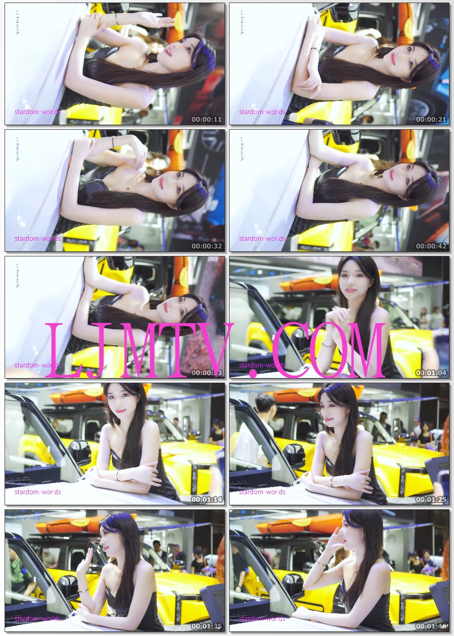 2024东莞国际车展春季AutoShowRacingModel车展模特美女车模49