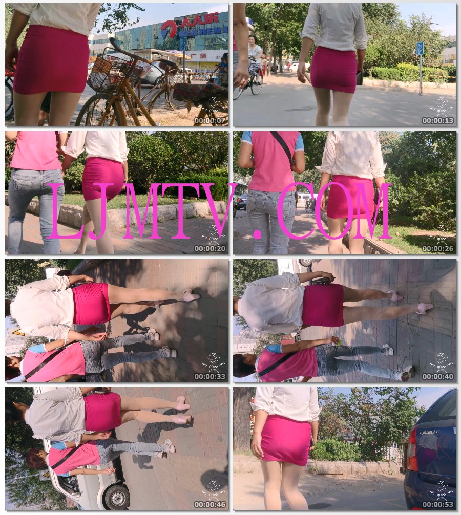 黑骑士大师街拍视频短裙系列-a00161-1