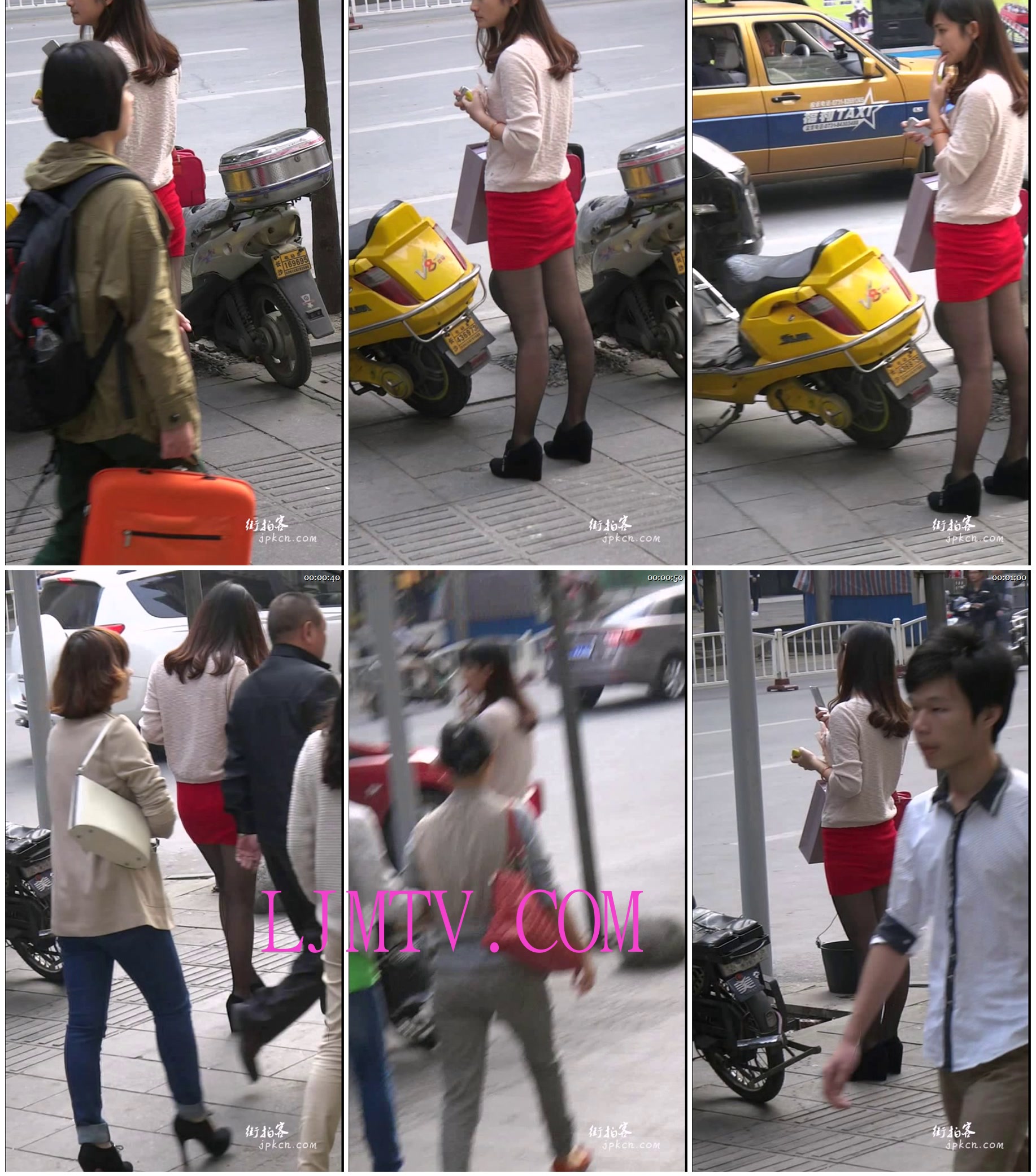 街拍客精选紧身裤热裤全集视频901-1000-a00661-1