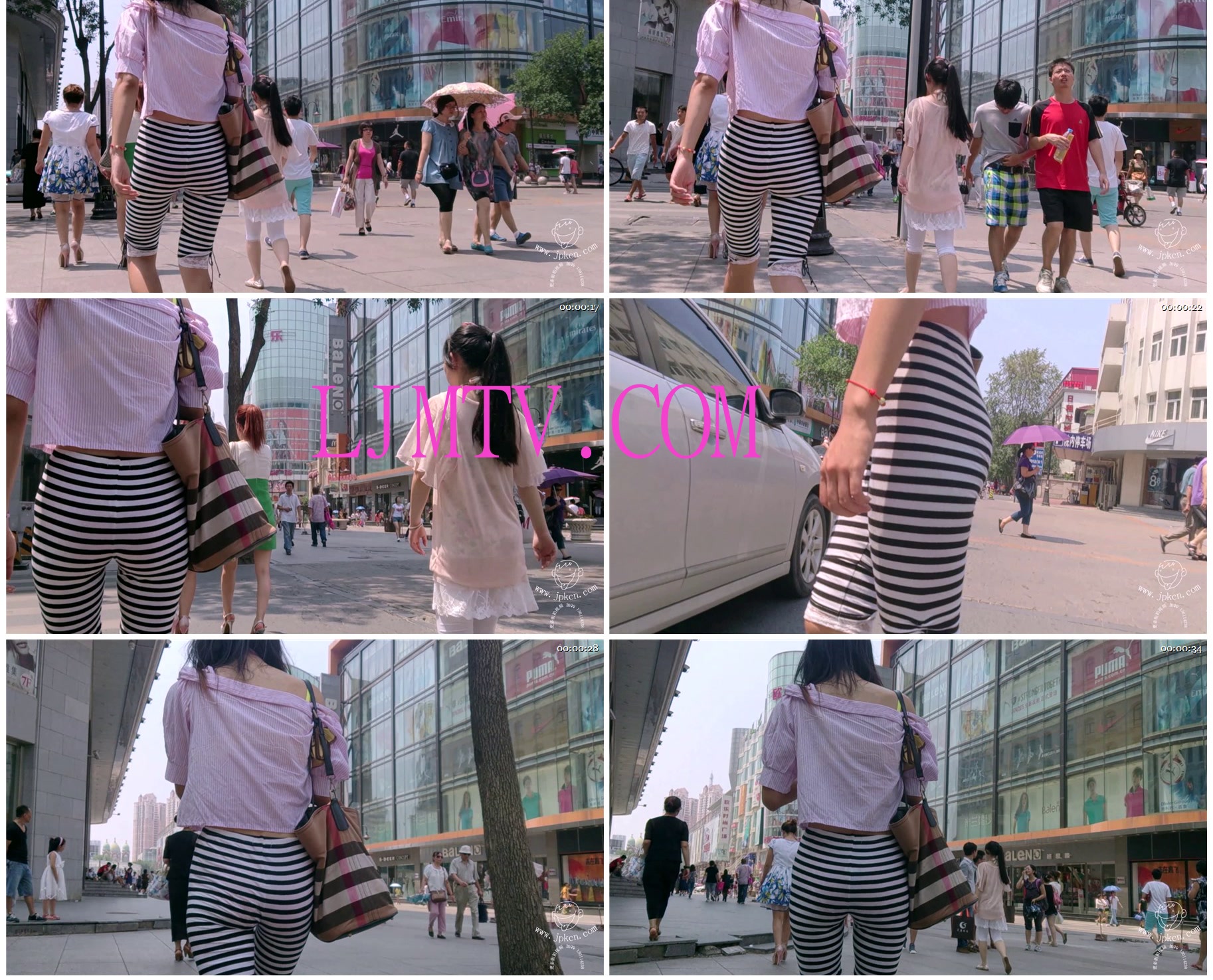 黑骑士大师街拍视频布裤系列-a00458
