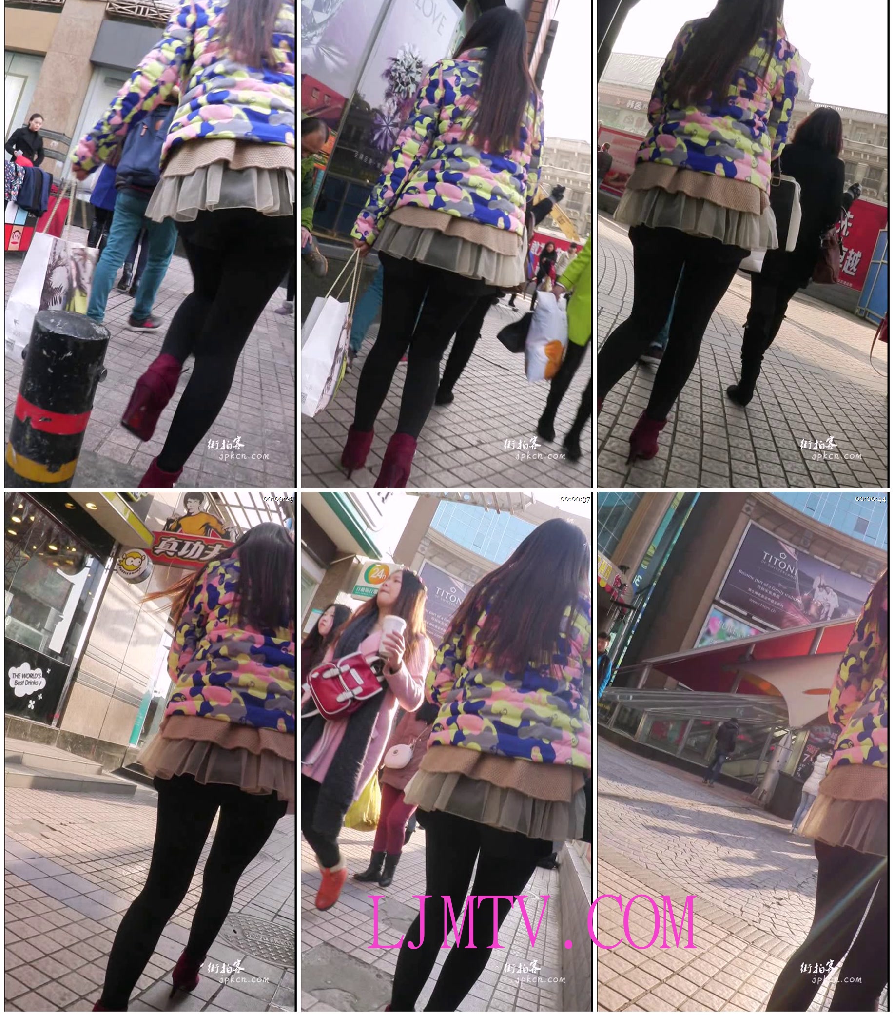 街拍客精选紧身裤热裤全集视频401-500-a00126