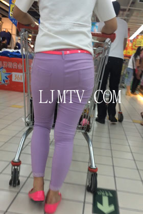 小龙大师精品街拍系列合集-超市紧身打底裤