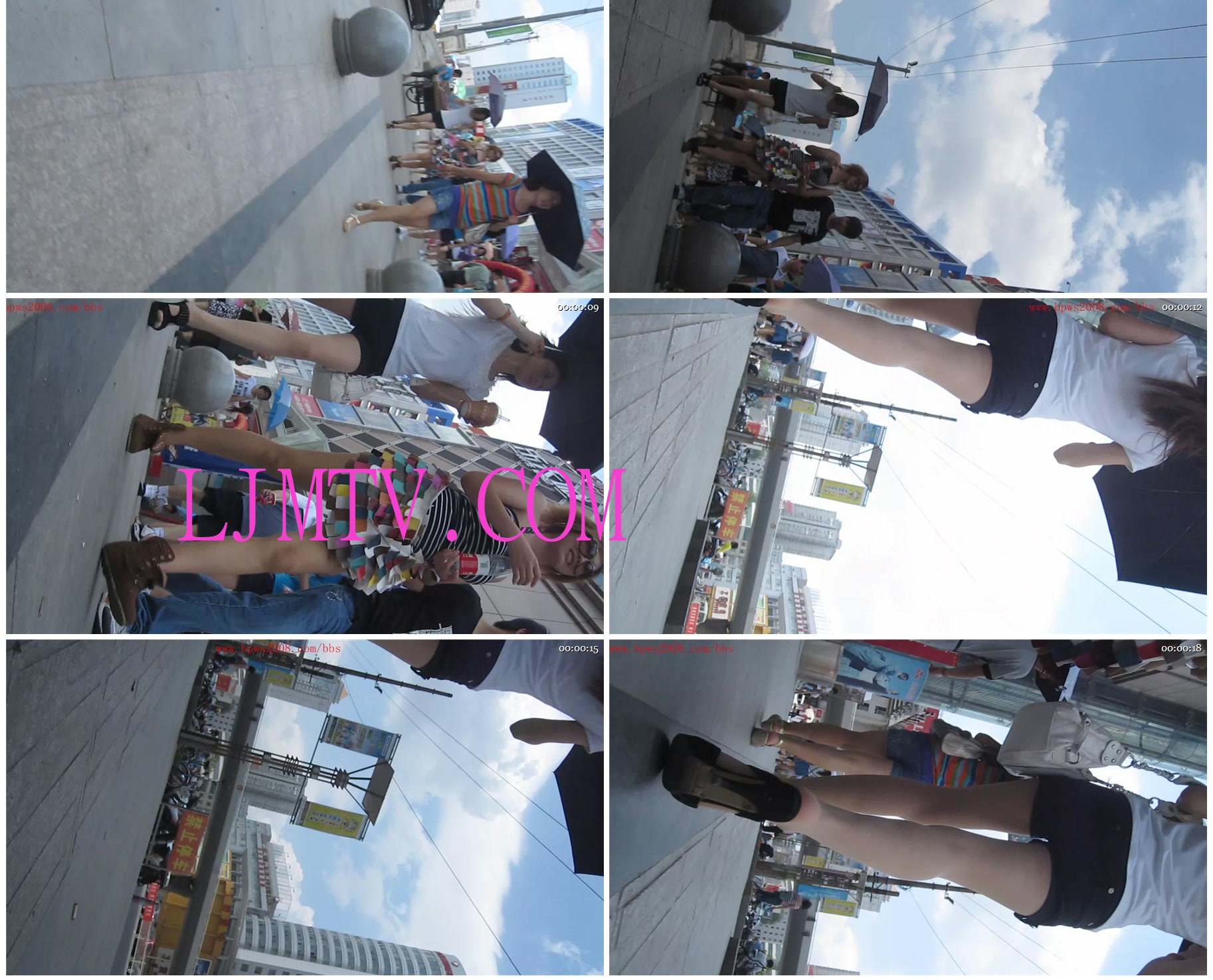 BPWS街拍之王街拍抄底CD系列合集--931