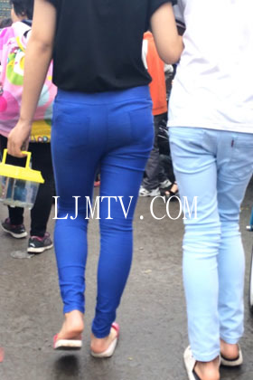 小龙大师精品街拍系列合集-超紧包臀打底裤-02