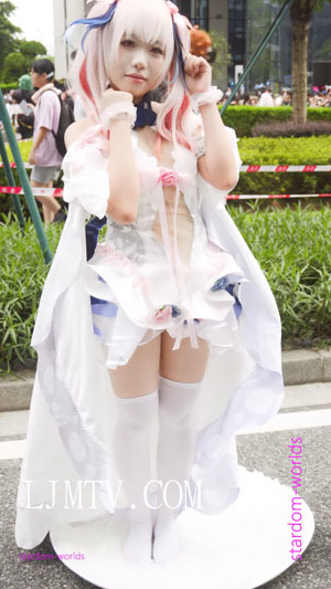 【ブルアカ】下江コハル下江小春纯白誓约cosplay蔚蓝档案萤火虫漫展