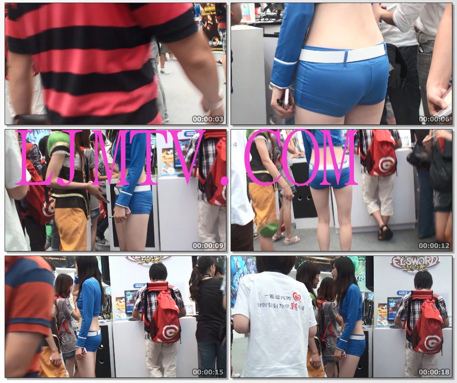 chinajoy漫展2013-2014年高清视频嫩模秀-98