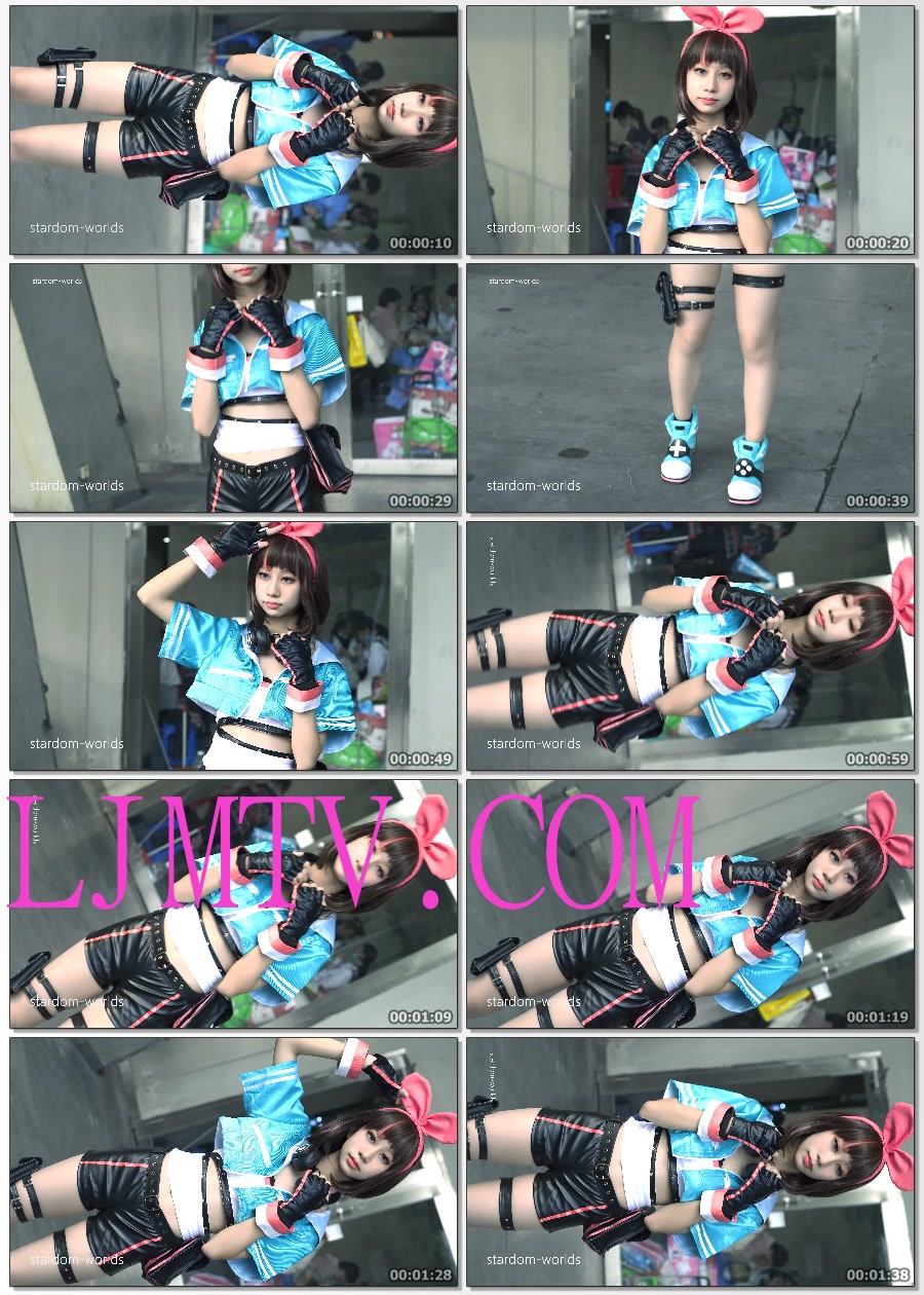 キズナアイコスプレCosplay萌妹爱酱绊爱广州漫展