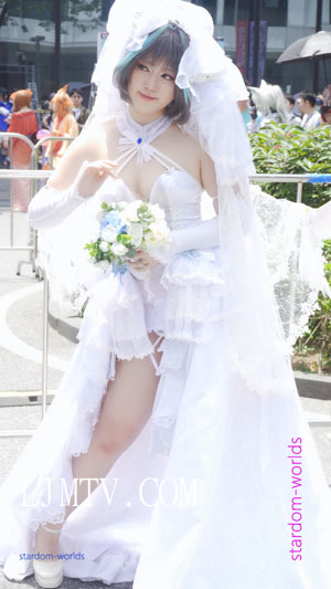 2026萤火虫漫展アズールレーンチェシャー碧蓝航线柴郡花嫁cosplayコスプレ