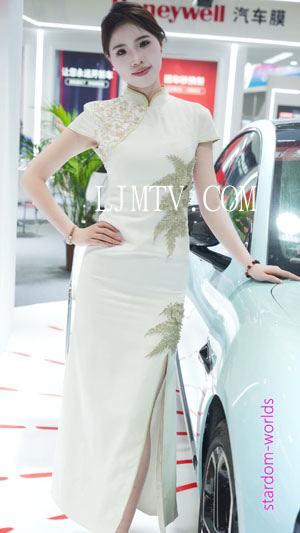 2025深圳改装车展AutoShowRacingModel旗袍美女靓丽车模秀
