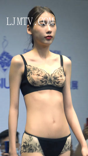 2023深圳内衣展尚锦汇内衣秀美女模特时尚秀场下着モデルShow