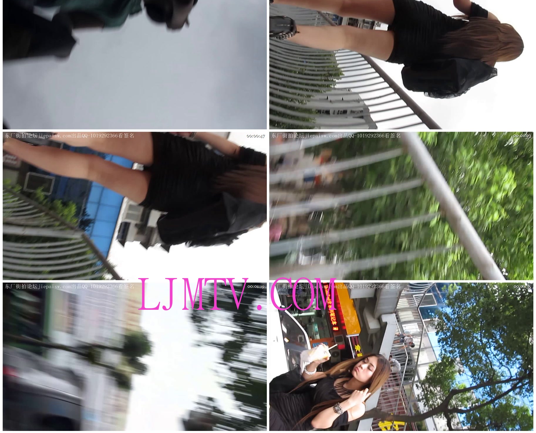 大忽悠街拍2013.1.19【强袭CD】车站狂抓包臀黑裙长腿模特骚货PG和清纯美女裤袜裆(1)