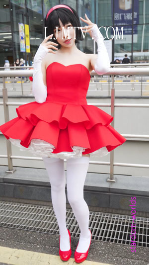 萤火虫漫展パーフェクトブルー未麻的部屋cosplay