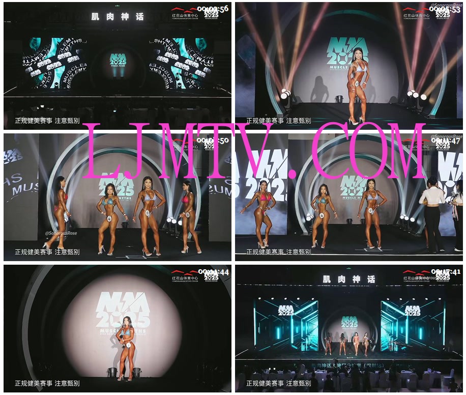 女子健身2025肌肉神话自然赛深圳站-女子比基尼-20250802PM