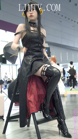 ヨルフォージャーコスプレ间谍过家家约尔cosplay2023深圳国际电玩节