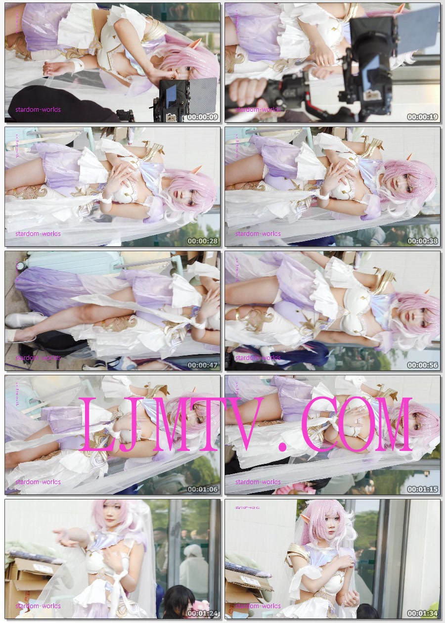 崩坏エリシア爱莉希雅花嫁cosplayコスプレ2026萤火虫漫展