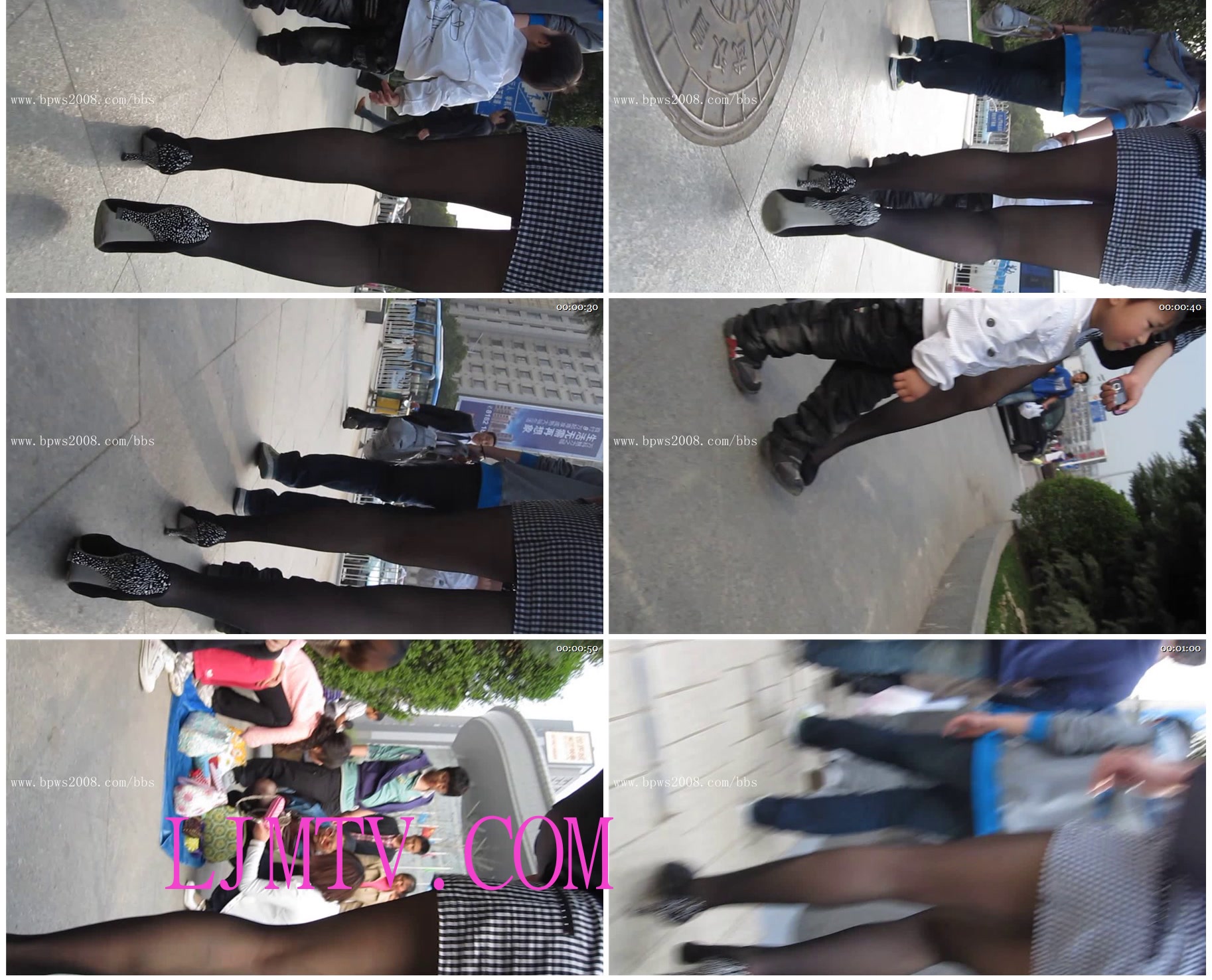 BPWS街拍之王街拍抄底CD系列合集--1112