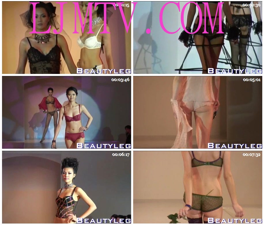 [Beautyleg]2006新闻视频0194 法國內衣公會秋冬內衣聯合走秀