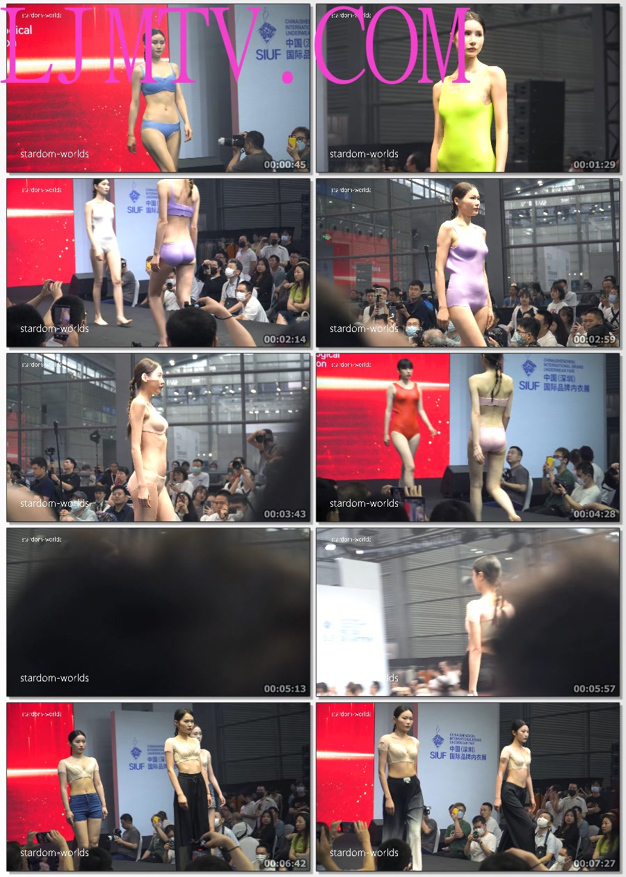 2023深圳内衣展-矽胶内衣泳装百变时尚内衣秀2show下着モデル