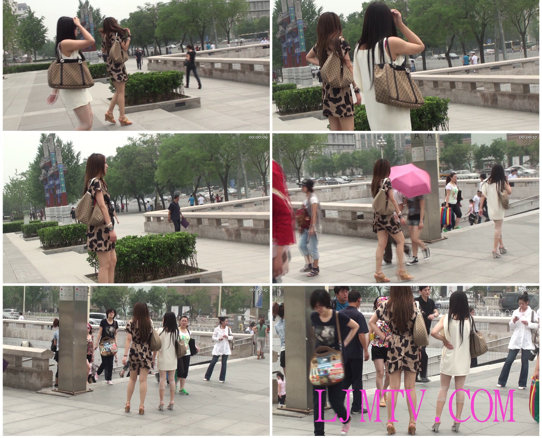 街拍客极品街拍视频JPP1-JPP217-两双超美美腿