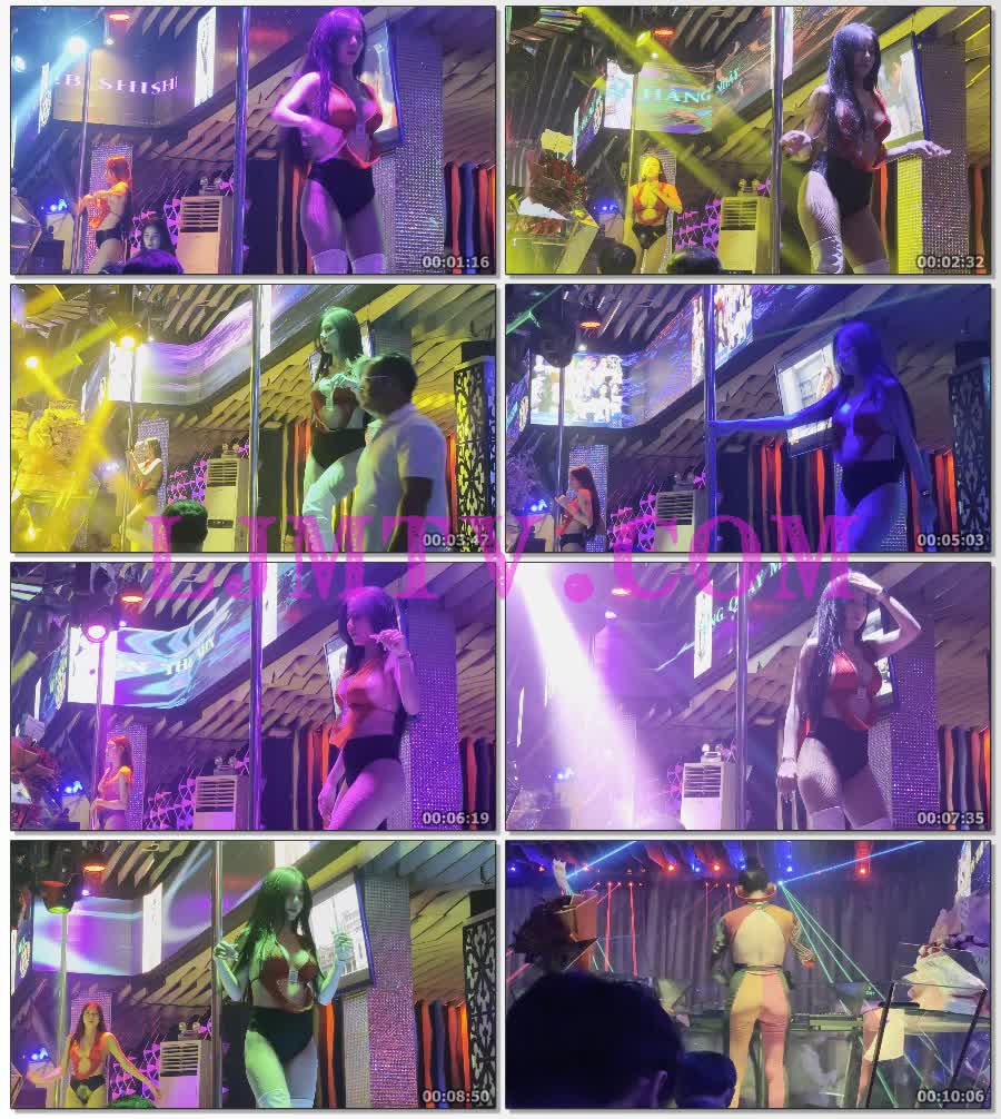 红色深V黑色高腰裤的过膝白靴风骚女人-4K视频