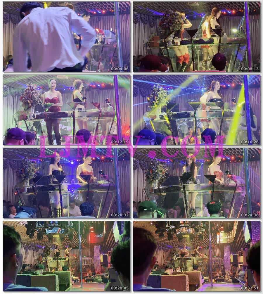 红色镂空吊带连体丝袜的红色三角裤红皮靴骚舞女-4K视频