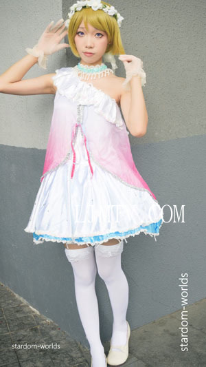 ユメノトビラ小泉花阳梦想之门小泉花阳打歌服Cosplayコスプレ2023广州漫展CICF