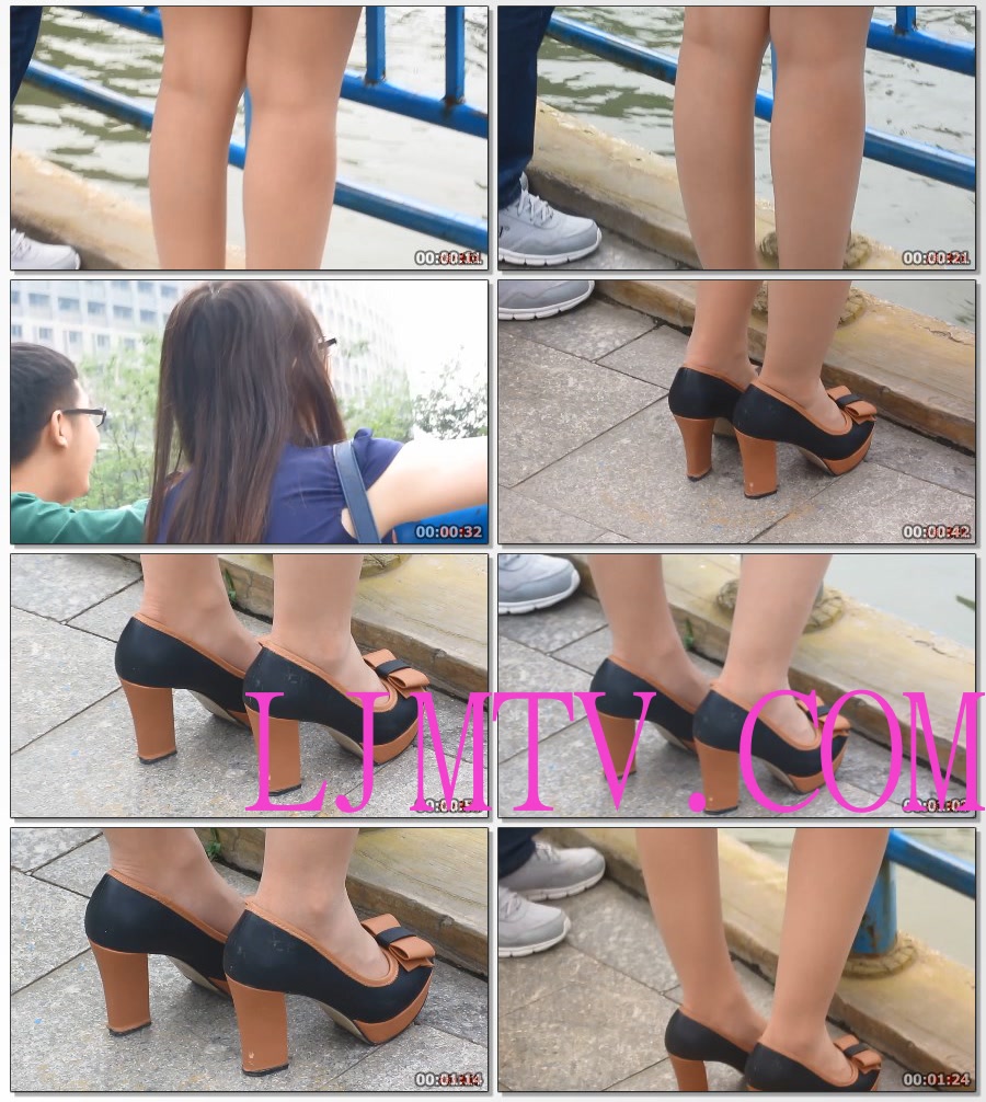 街拍大师小胡小斐高清拍摄高跟丝袜-fMVI_0120