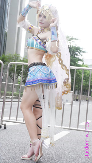 绚瀬絵里舞娘觉醒Cosplay中国コスプレ萤火虫漫展