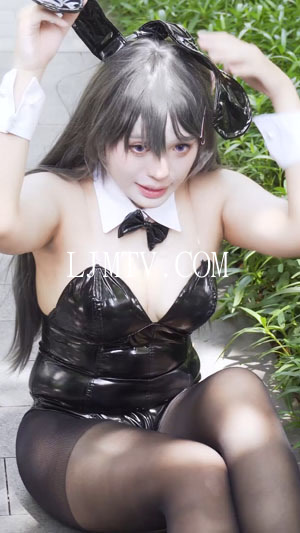 青春ブタ野郎桜岛麻衣バニーガール樱岛麻衣兔女郎cosplayコスプレ2025萤火虫漫展