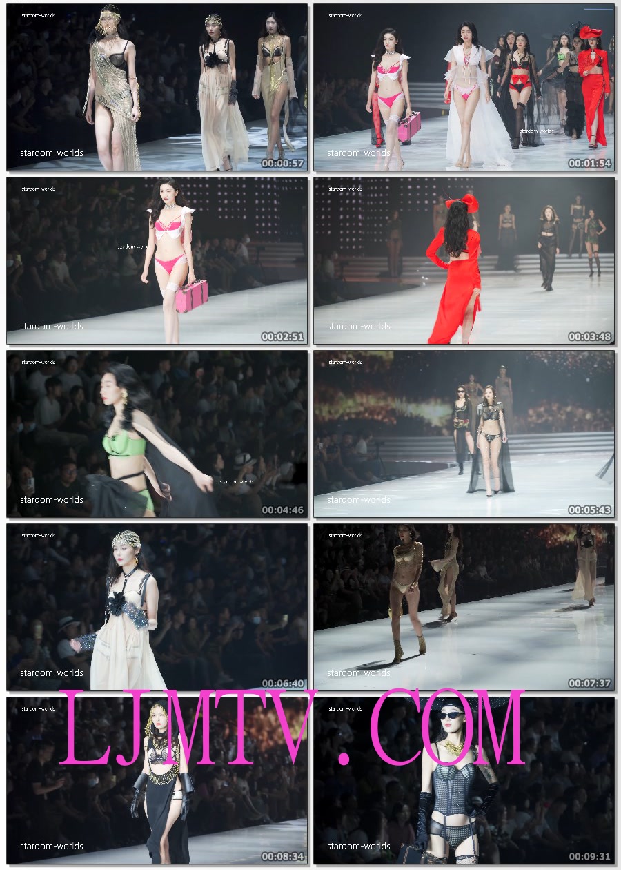 2024深圳内衣展布迪设计内衣秀性感美女模特时尚秀ModelShow下着モデル