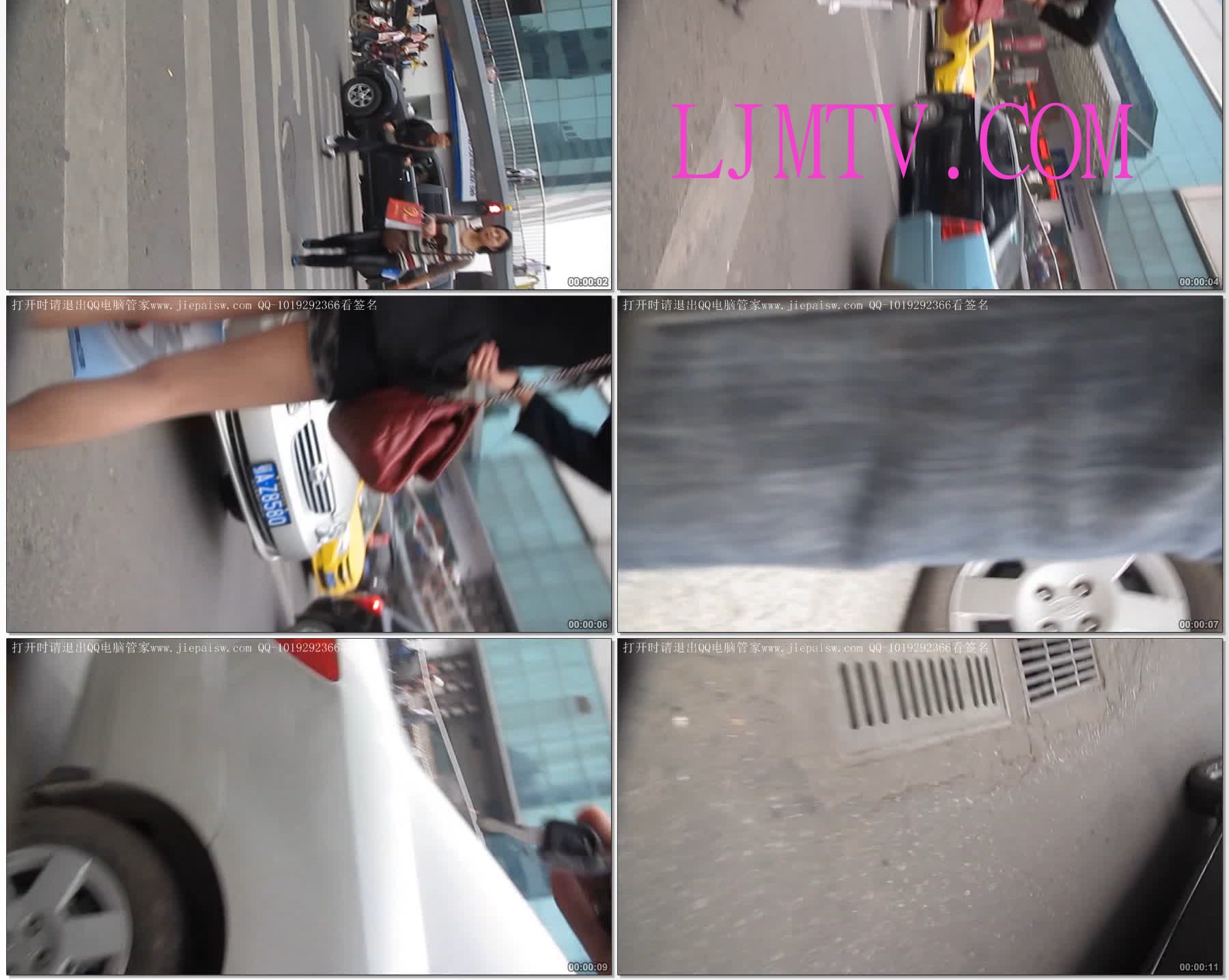 大忽悠街拍2013.1.1新年快乐！【忽悠强袭】2组问极品清纯肉丝美女买丝袜摸丝袜腿检验丝袜质量上演公车痴汉(1)
