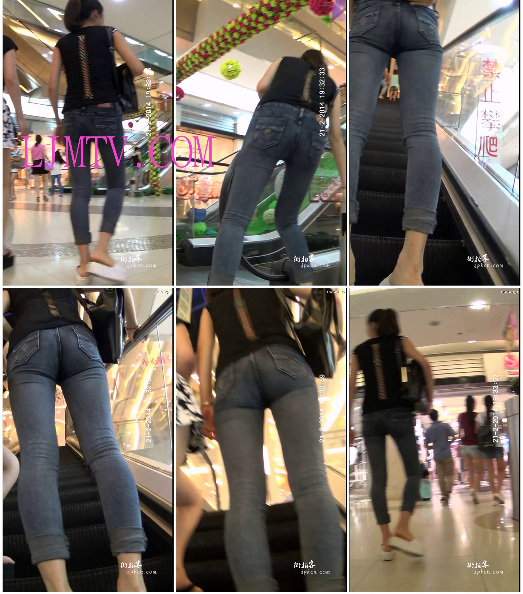 街拍客精选紧身裤热裤全集视频001-200-jx0087