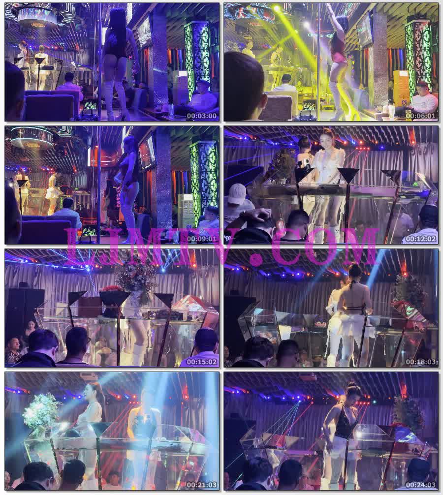 背部有纹身的线条优美的黑色高腰裤过膝白靴女ds-4K视频