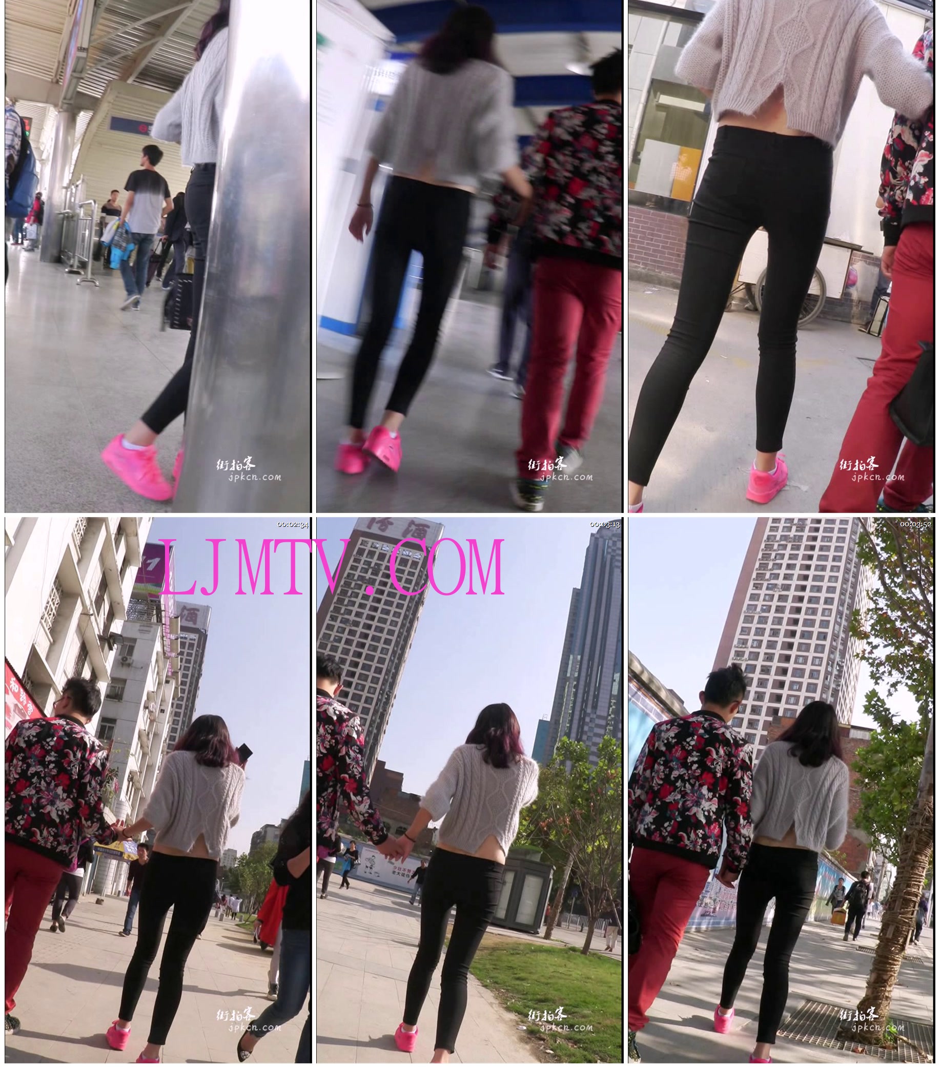 街拍客精选紧身裤热裤全集视频001-200-jx0053