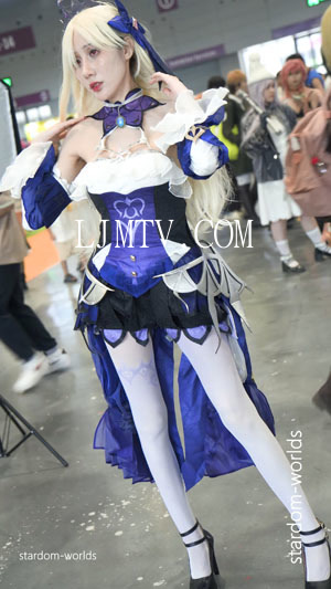 原神フィッシュル菲谢尔Fischlcosplayコスプレ2023深圳电玩节漫展