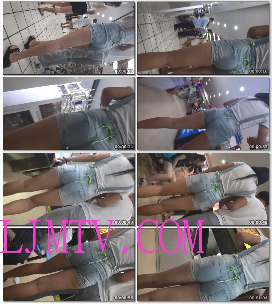 麋小鹿大师2013-2014街拍视频合集3-性感长腿小妹发育好