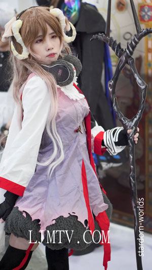 CICF2021アークナイツ明日方舟艾雅法拉Cosplay广州漫展