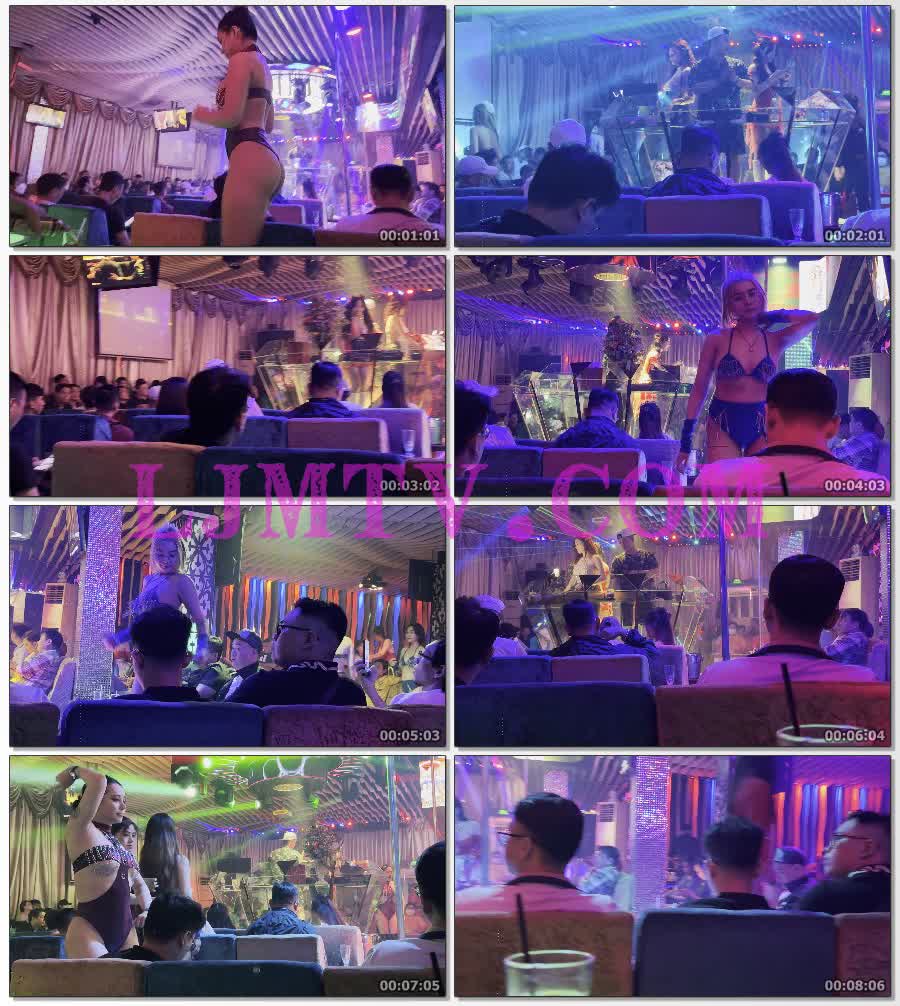 身穿SM情趣套装的手臂纹身女人卡座跳舞赚钱-4K视频