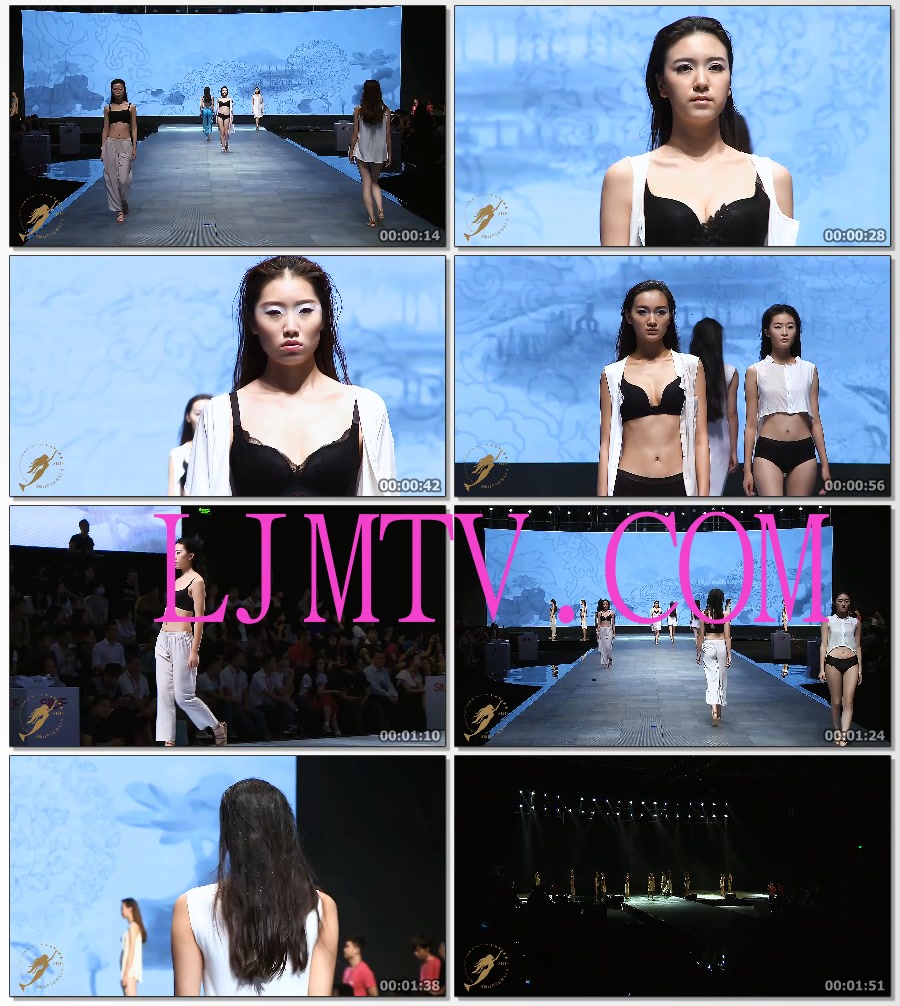 内衣秀4K2014SIUF深圳国际内衣展纤亿缘内衣秀悠然自在