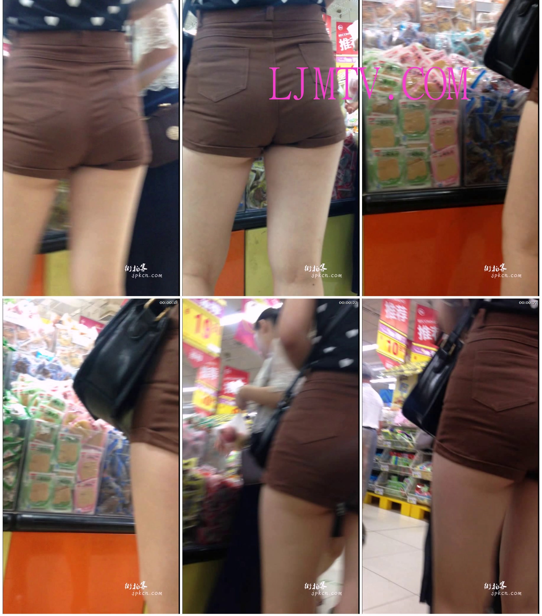 街拍客精选紧身裤热裤全集视频001-200-1 (3)(2)