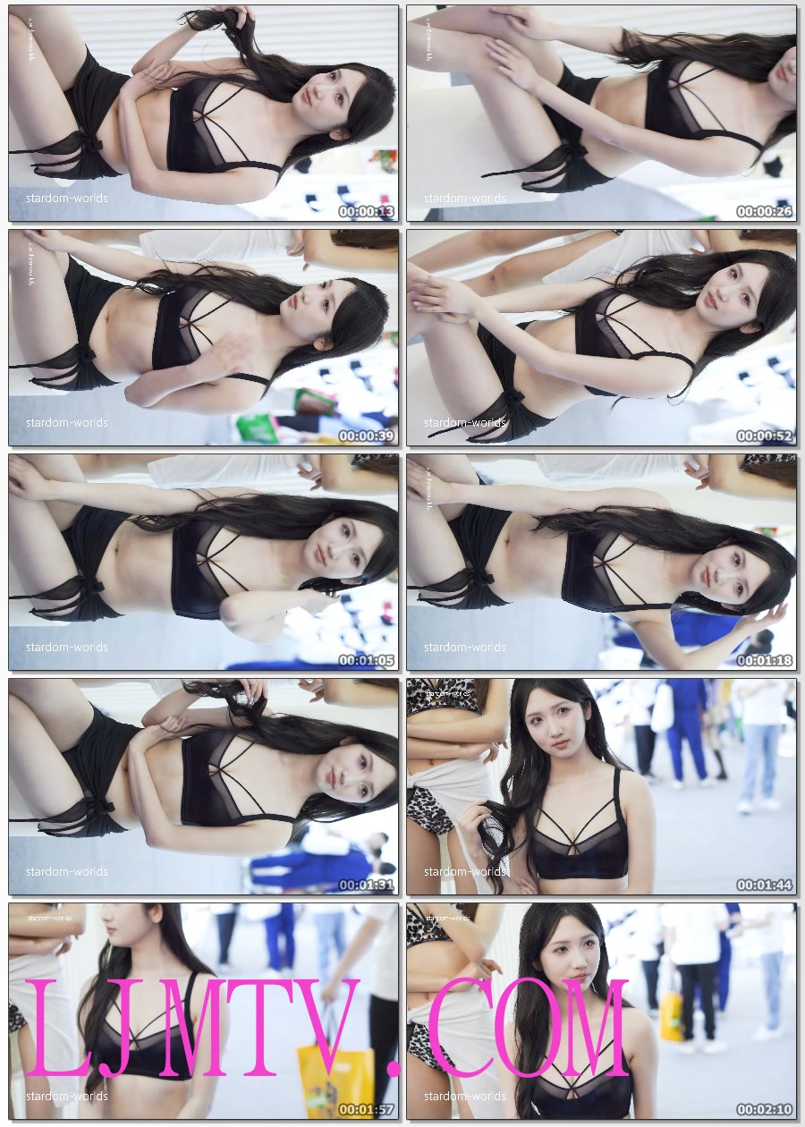 2025深圳内衣展笑妹内衣秀9美女模特时尚秀ModelShow下着モデル