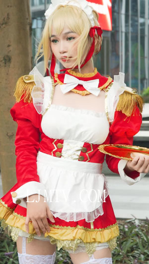 ネロコスプレcosplay尼禄女仆2023广州艾妮漫展