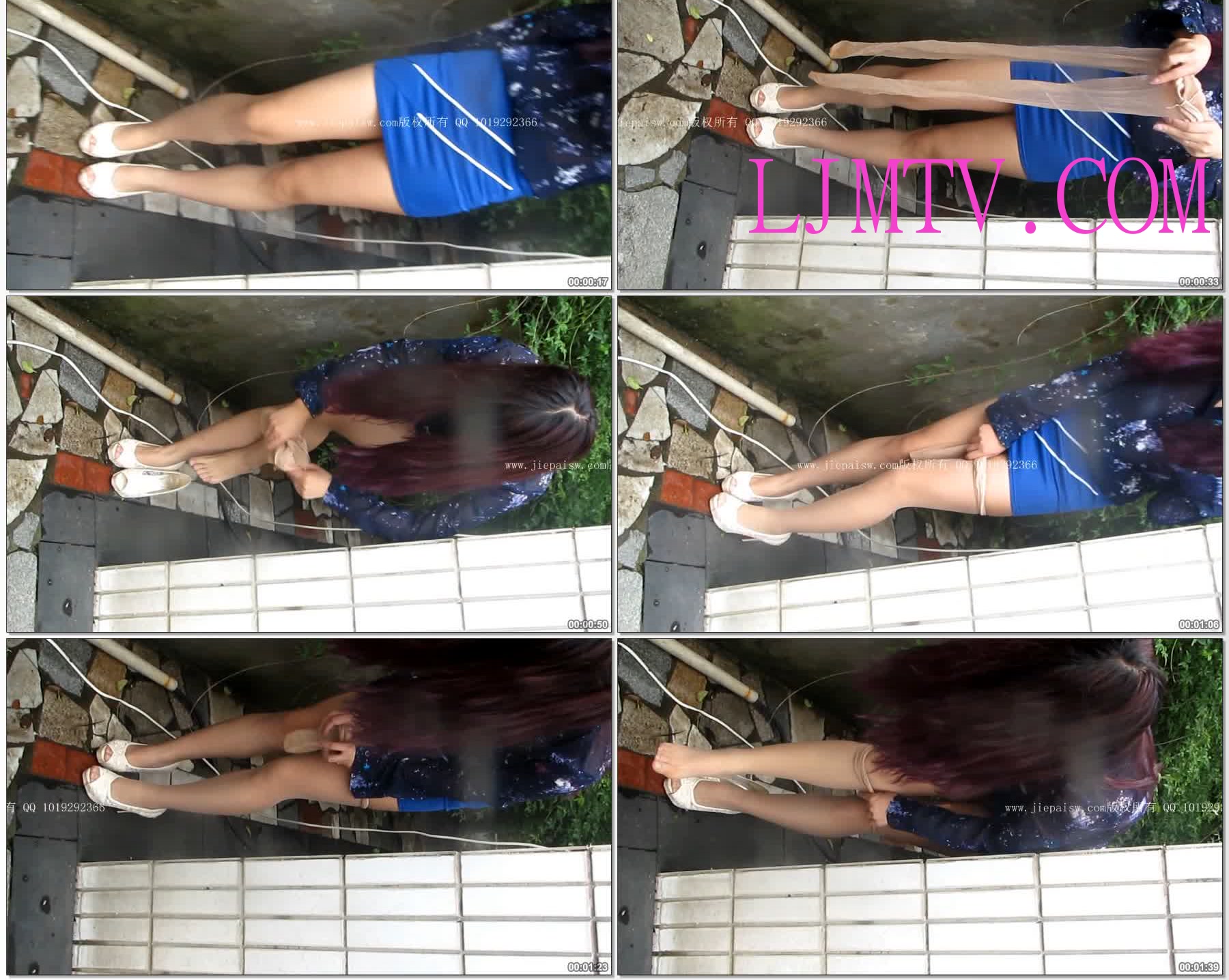 大忽悠2014.5.19【街拍丝袜忽悠强袭】肉丝少妇用纸擦鞋丝袜脚露出买丝袜揉脚摸丝袜腿2014.5.19-116III1 (7)(New1)