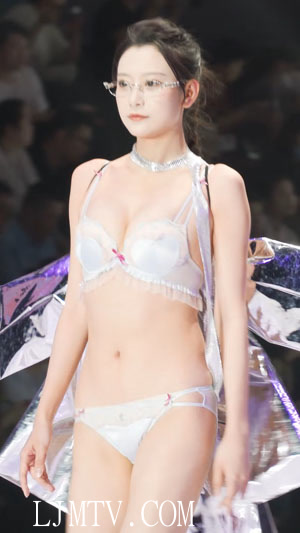 2024深圳内衣展香蜜闺秀兰缪性感美女模特内衣秀时尚秀Show下着モデル