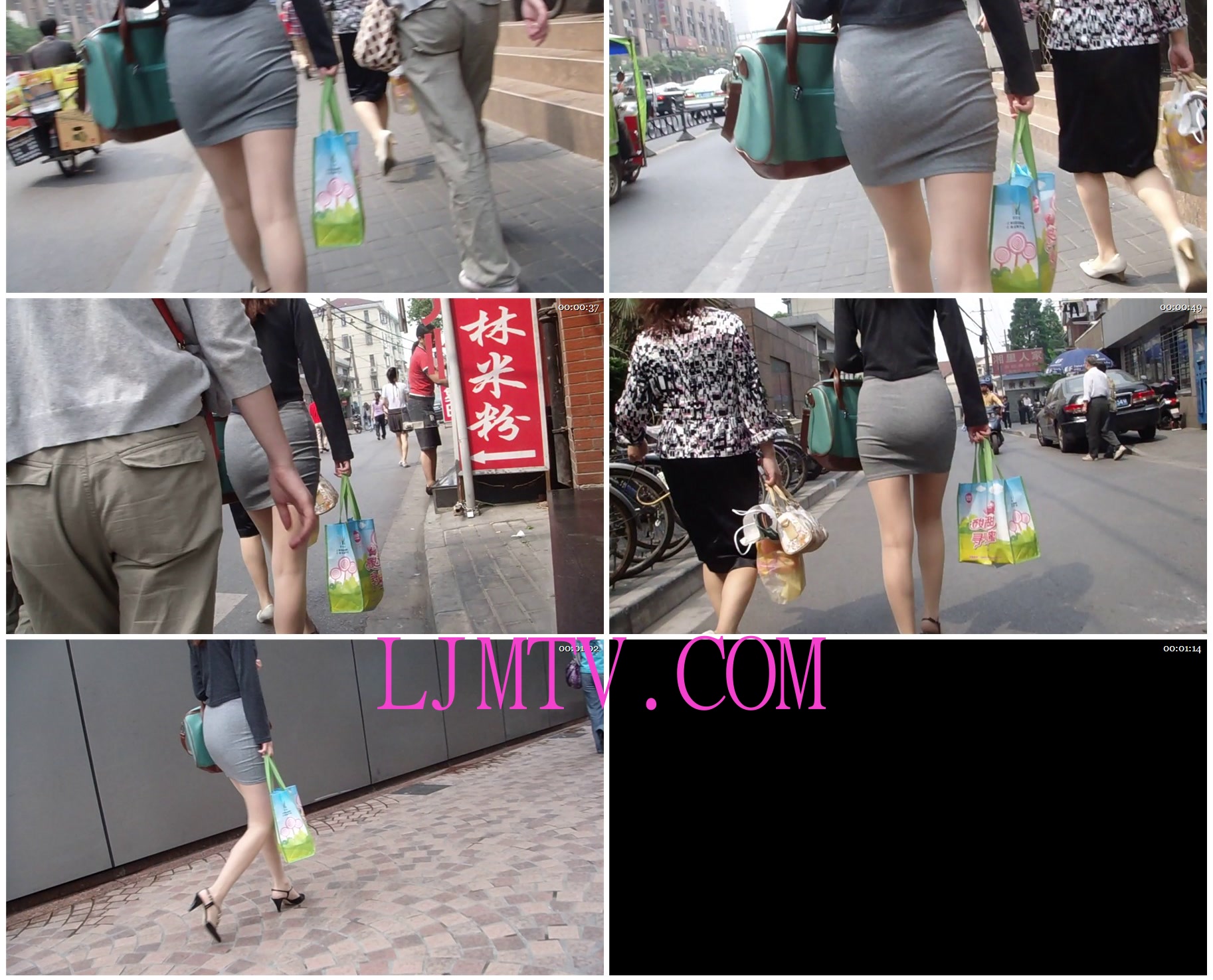 街拍客极品街拍视频JPP1-JPP217-很有肉感的包臀裙少妇PP扭阿扭