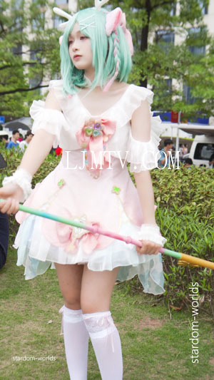 王者荣耀cosplay瑶时之祈愿コスプレ2025五一萤火虫漫展