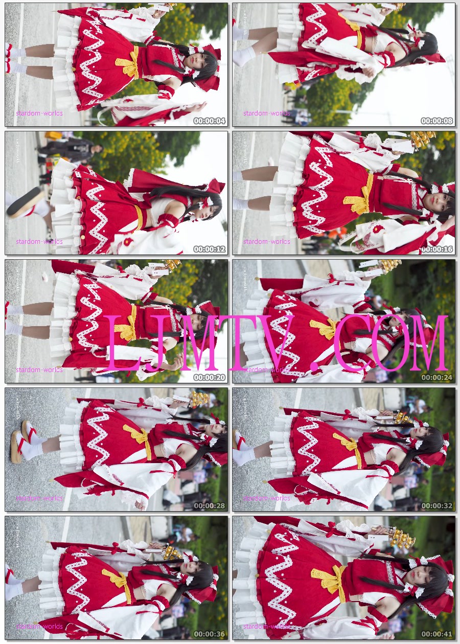 CICF2021东方博丽灵梦cosplayコスプレ广州漫展